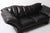 Black Mid-Century Leather Sofa from Bruhl & Sippold, Germany, 1990s For Sale - Image 8 of 9
