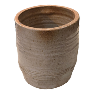 Vintage Heavy Pottery Vase Signed