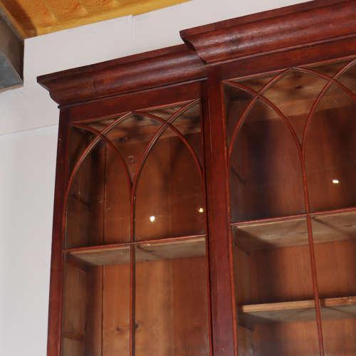 Wood Early 19th Century English Gothic Country House Bookcase For Sale - Image 7 of 16