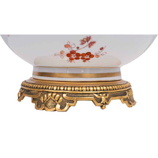 Large Hand Painted Chinoiserie Table Lamps, France, 1950s, Set of 2 For Sale - Image 9 of 11