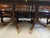 Wood Late 20th Century Maitland-Smith Mahogany Dining Table and Chairs Set For Sale - Image 7 of 12