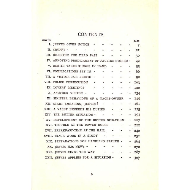 Paper "Thank You, Jeeves" 1951 Wodehouse, p.g. For Sale - Image 7 of 8