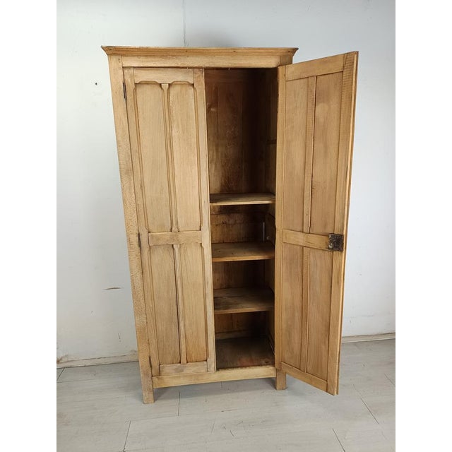 Wood Parisian Beech Wardrobe, 1890s For Sale - Image 7 of 18