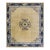 1920s Beige Field Floral Deco Medallion Antique Chinese Peking Rug 10' X 11'6'' For Sale