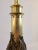 Metal Vintage Stiffel Brass Large Flame Table Lamp For Sale - Image 7 of 12