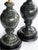 Pair Vintage Italian Baluster-Form Verde Antico Marble Lamps For Sale - Image 4 of 6