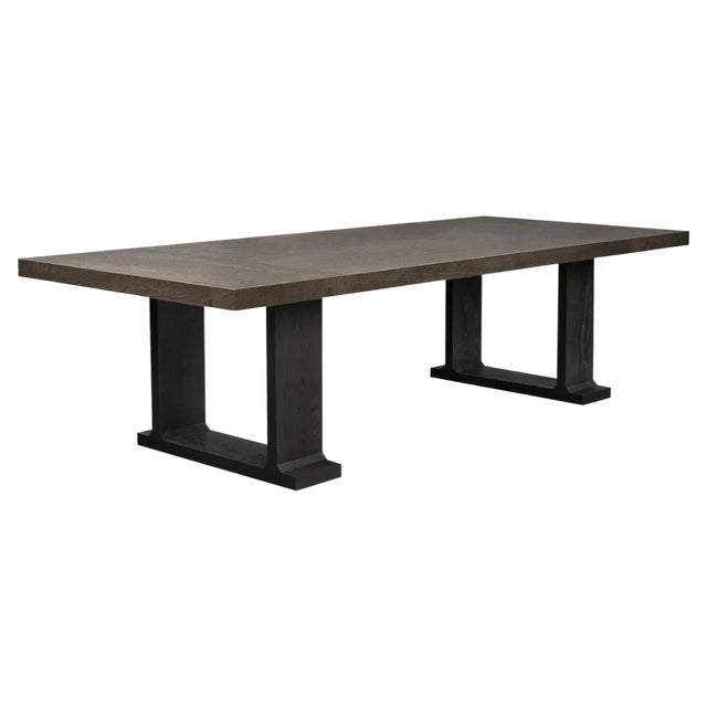 Elm Fazelle Table by LK Edition For Sale