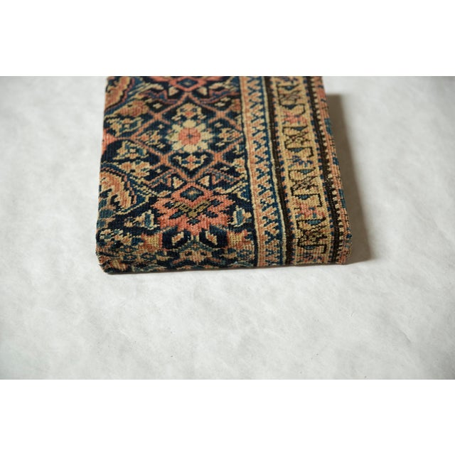 Decorative Cork Board Antique Fereghan Rug Fragment Art For Sale In New York - Image 6 of 11