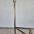 Vintage MCM Floor Lamp Table 3 Tier Step Brass & Glass For Sale - Image 9 of 14
