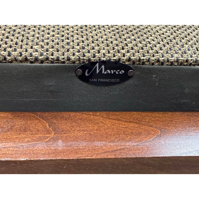 John Wheatman for Marco Fine Furniture Tweed Sofa For Sale - Image 10 of 12