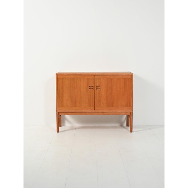Vintage Scandinavian Teak Commode, 1960s For Sale - Image 9 of 9