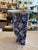 Traditional Blue and White Glazed Ceramic Floral Wall Pocket For Sale - Image 3 of 8