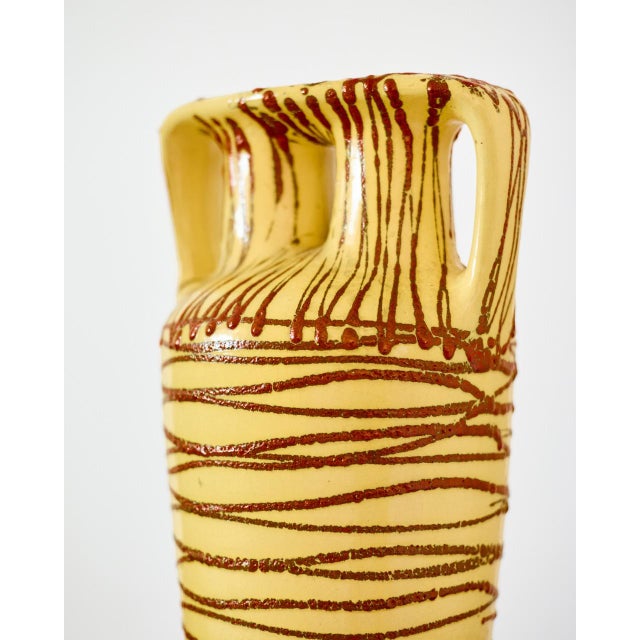 Mid-Century Modern Pesthidegkút Ceramic Floor Vase, 1970s For Sale - Image 3 of 4