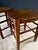 Vintage French Country Bistro Low Stools, 1930s, Set of 2 For Sale - Image 9 of 15