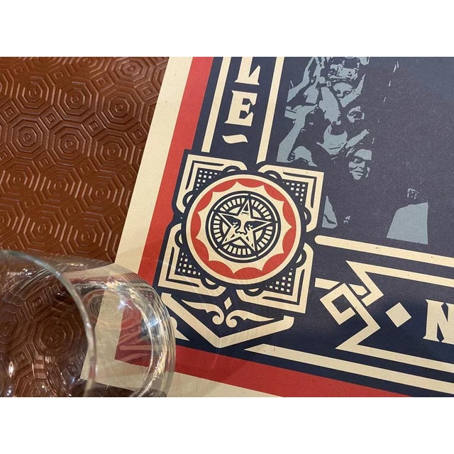 Obama Yes We Did Poster by Shepard Fairey, 2008 For Sale - Image 10 of 12