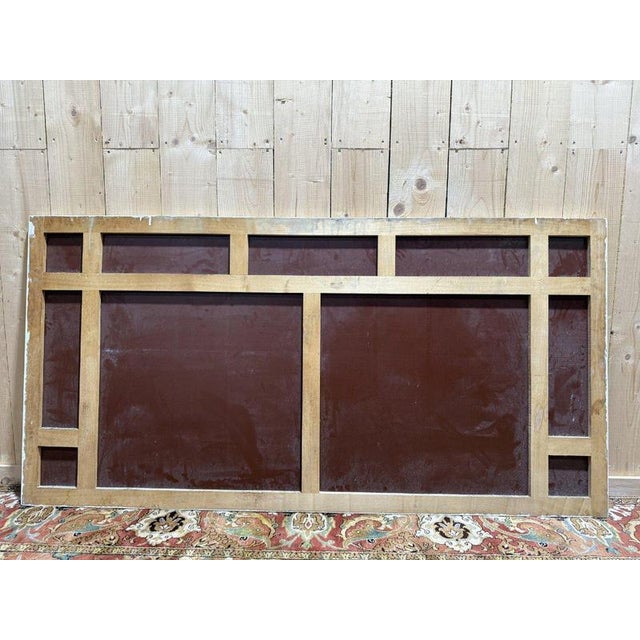 Glass Bistro Mirror, 1970s For Sale - Image 6 of 9