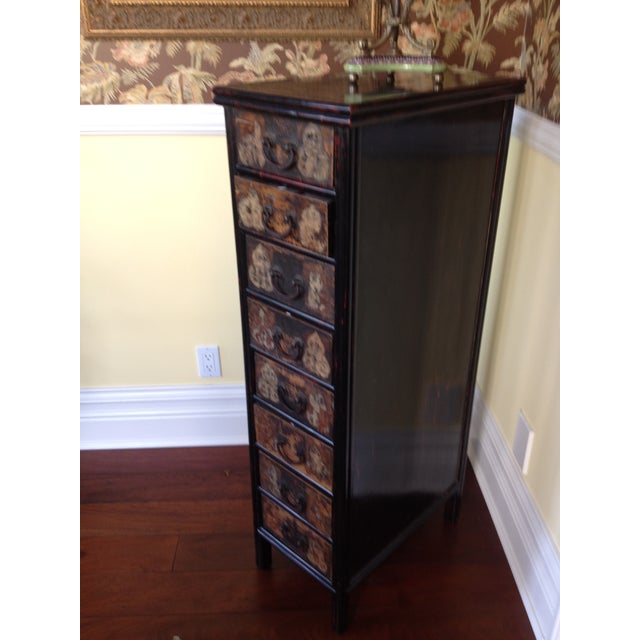 tea cabinet organization