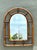 Vintage Rattan Arched Wall Mirror For Sale In West Palm - Image 6 of 14
