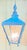 American Antique Restored Street Light Converted to Hanging Lantern / Foyer Chandelier For Sale - Image 3 of 15