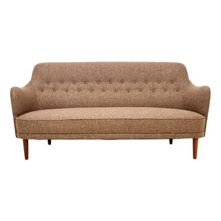 Vintage Swedish Samsas Sofa attributed to Carl Malmsten, 1960 For Sale
