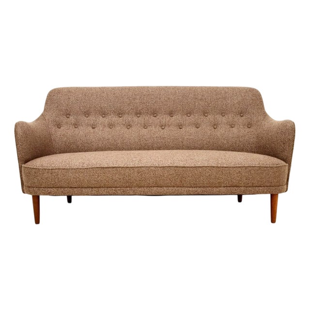 Vintage Swedish Samsas Sofa attributed to Carl Malmsten, 1960 For Sale