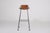 1970s Vintage Leather Bar Stool, 1970s For Sale - Image 5 of 14