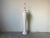 White 80's Postmodern Spiral Ceramic Floor Lamp For Sale - Image 8 of 12