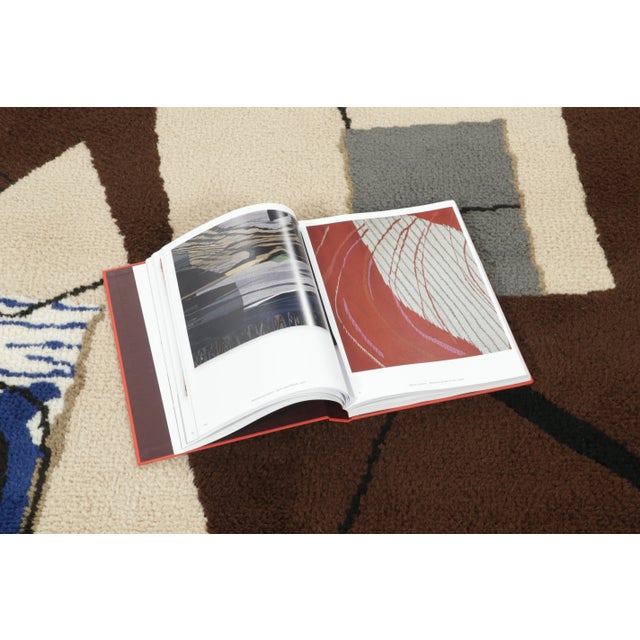 Contemporary Mid-Century Modern Inspired by Eileen Gray Wool Rug, India For Sale - Image 9 of 9