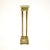 A beautiful antique French onyx and brass plant stand column, dating from around the 1900-1920 period. It is of very fine...
