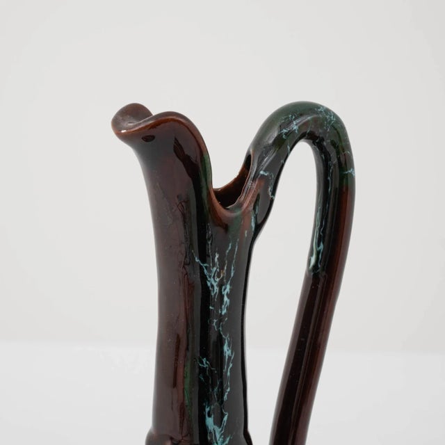 20th Century French Ceramic Jug For Sale In Greensboro - Image 6 of 8
