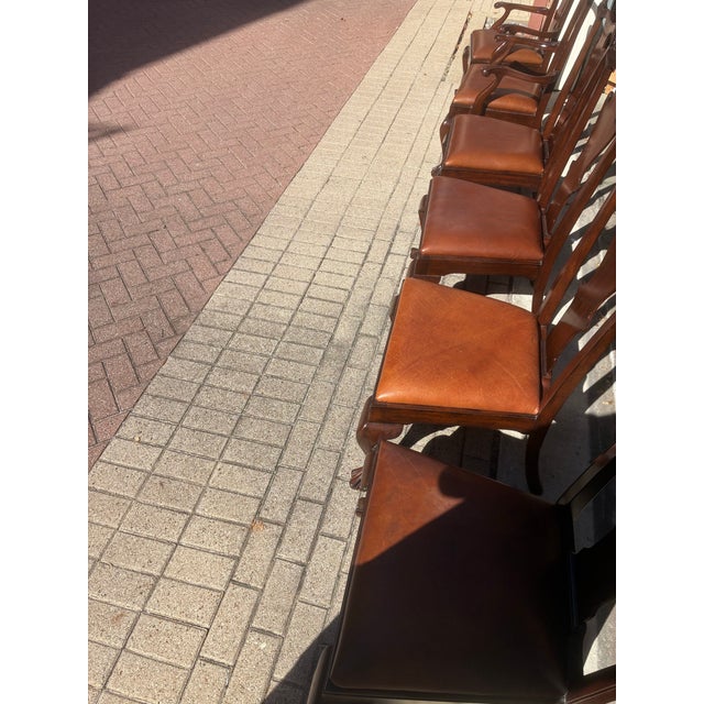 Henredon Set of 6 Henredon Ralph Lauren Dining Chairs For Sale - Image 4 of 12