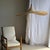 Large Hat-Shaped Rattan Pendant Light, 1980s For Sale - Image 3 of 18