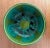Colorful Vintage Art Pottery Bowl Flower Motif For Sale In New York - Image 6 of 7