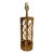 Vintage Boho Bent Bamboo Table Lamp For Sale