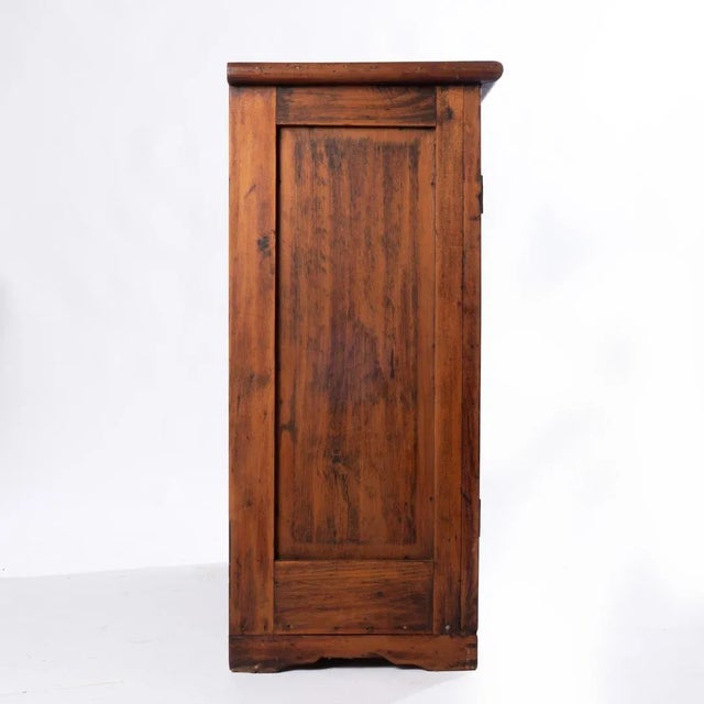 19th Century Pine 2 Door Cupboard For Sale - Image 12 of 13