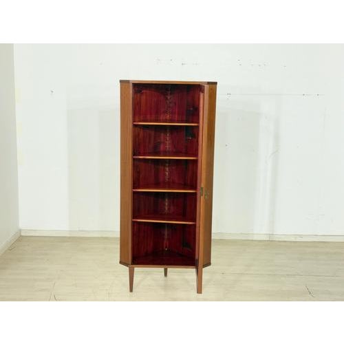 Vintage Corner Cabinet in Teak, 1960s For Sale - Image 3 of 13