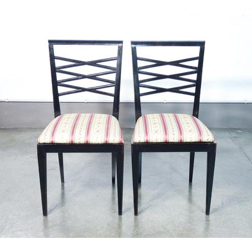 Italian Chairs, 1940s, Set of 4 For Sale - Image 3 of 18