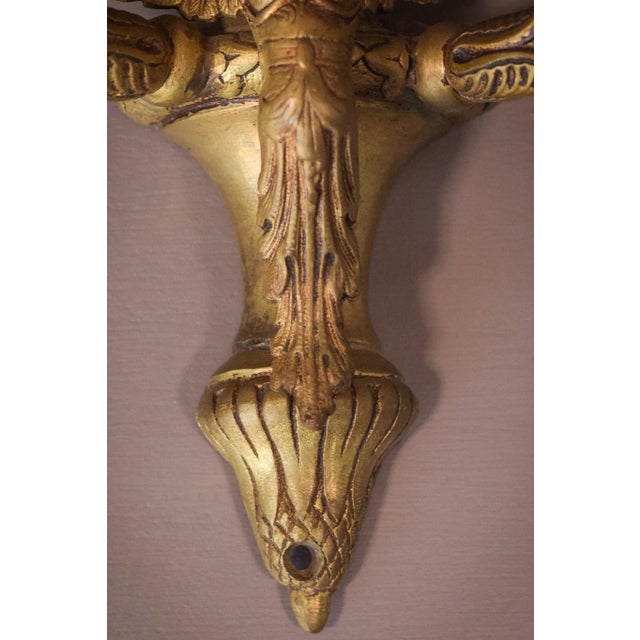 Classical Glass Wall Lamps with Angels, Set of 2 For Sale - Image 15 of 18