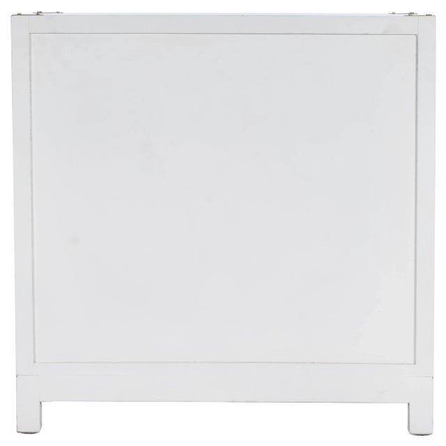 Forster Campaign 3 Drawer Dresser, White For Sale - Image 9 of 13