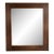19th Century France Tan Wood Mirror For Sale