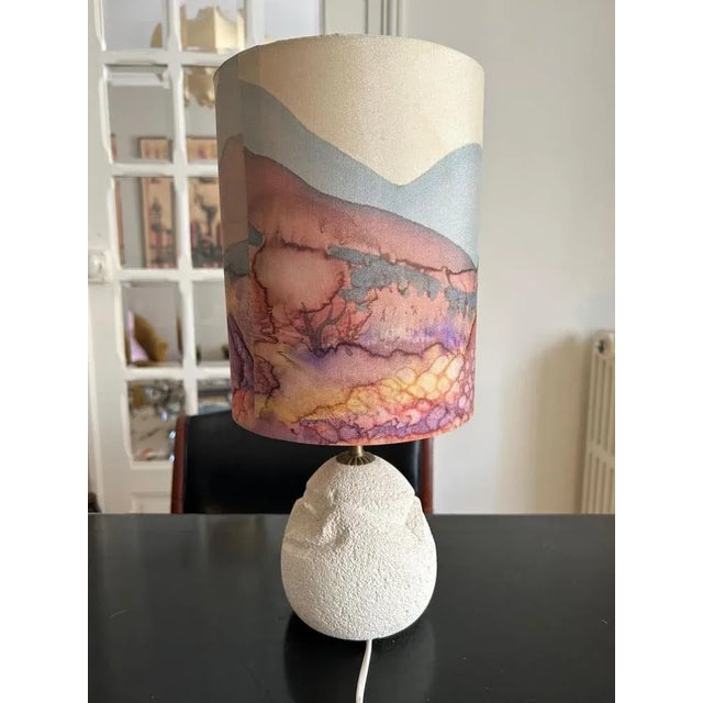 Natural Stone Table Lamp, 1970s For Sale - Image 6 of 9