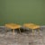 Pair of side tables by John Keal for Brown Saltman, c.1950s, USA. The Model 84 tables feature a dual-plane top. The...