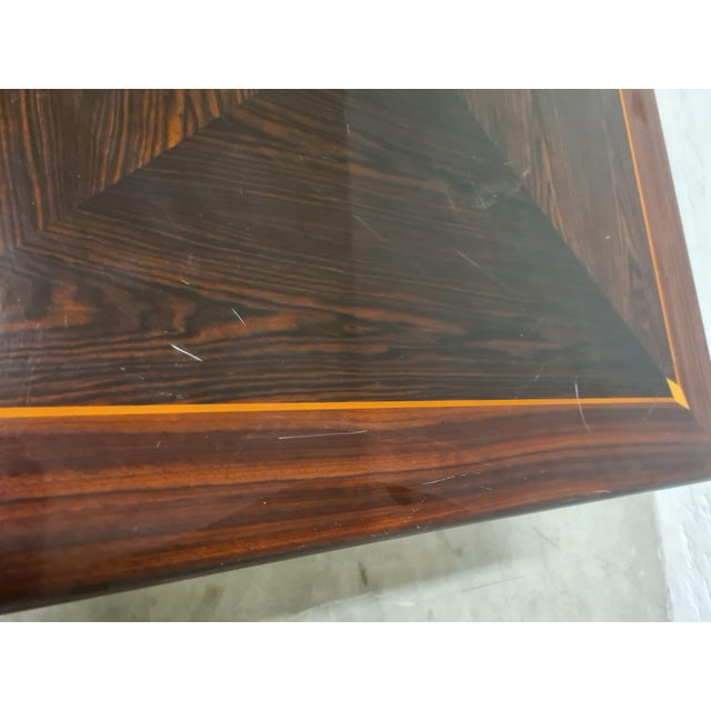 Brown Large Dining Table by Paolo Baracchia, 1970s For Sale - Image 8 of 15