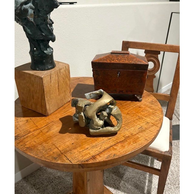 1980s 1980s Abstract Sculpture in the Manner of Artist Alicia Penalba, Expressionist, 6” X 7.25” For Sale - Image 5 of 10