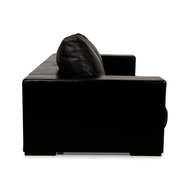 Budapest Leather Three-Seater Sofa from Baxter For Sale - Image 11 of 14