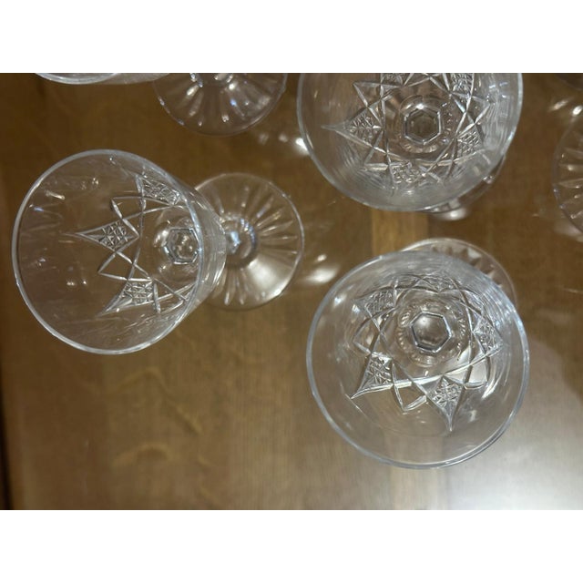 Epron Model Baccarat Stamped Crystal Glasses, 1907, Set of 12 For Sale - Image 6 of 18