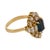 Vintage Gia 2.00 Carat Sapphire Diamond 18k Yellow Gold Ring, Size 8.25 For Sale - Image 4 of 6