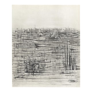 1959 Jean Carzou Lithograph "Le Canon" For Sale