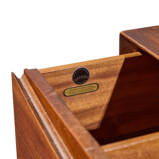 Arne Vodder for Sibast Triennale Mid Century Danish Teak 8 Drawer Dresser For Sale - Image 9 of 9