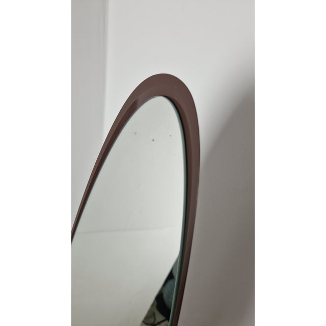 Model Unghia Nail Lipstick Floor Mirror in Brown For Sale - Image 10 of 15